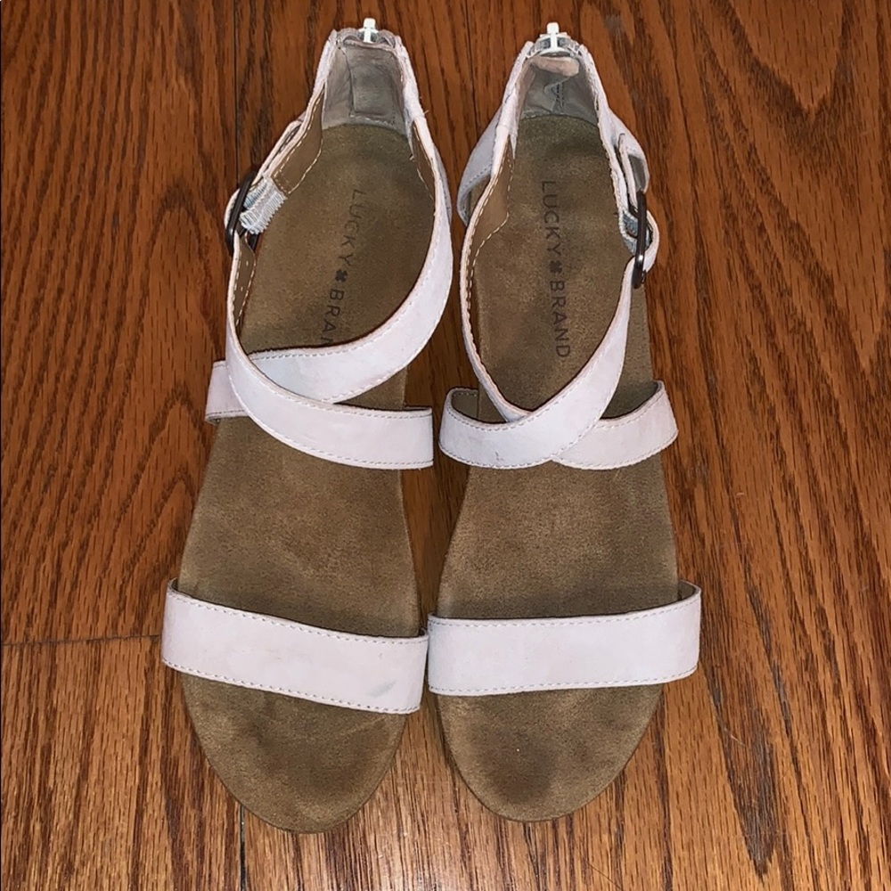 Lucky Brand wedge sandals